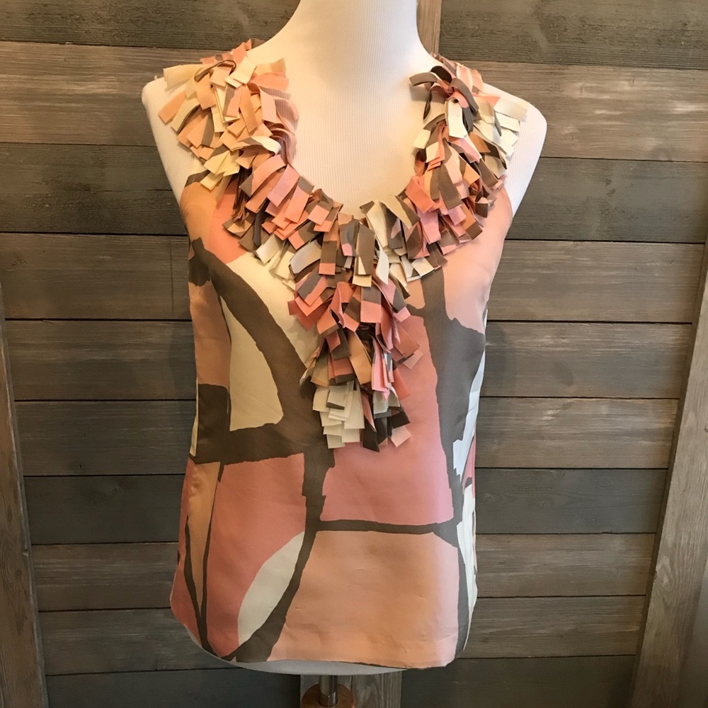 JCrew sleeveless blouse